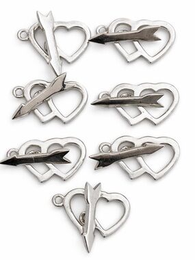 16g Sterling Silver 925 Toggle Clasp 7 Set (14pcs) Jewelry Making